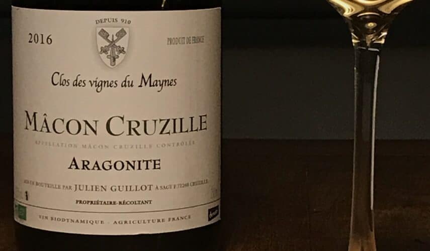 Clos des Vignes du Maynes Aragonite Julien Guillot