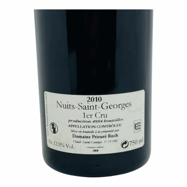 Domaine Prieuré Roch, Nuits-Saint-Georges 1er Cru, Nuits-Saint-Georges 2010